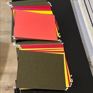 40 Letter Size Hanging File Folders